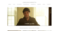 Desktop Screenshot of carolinagiammetta.com